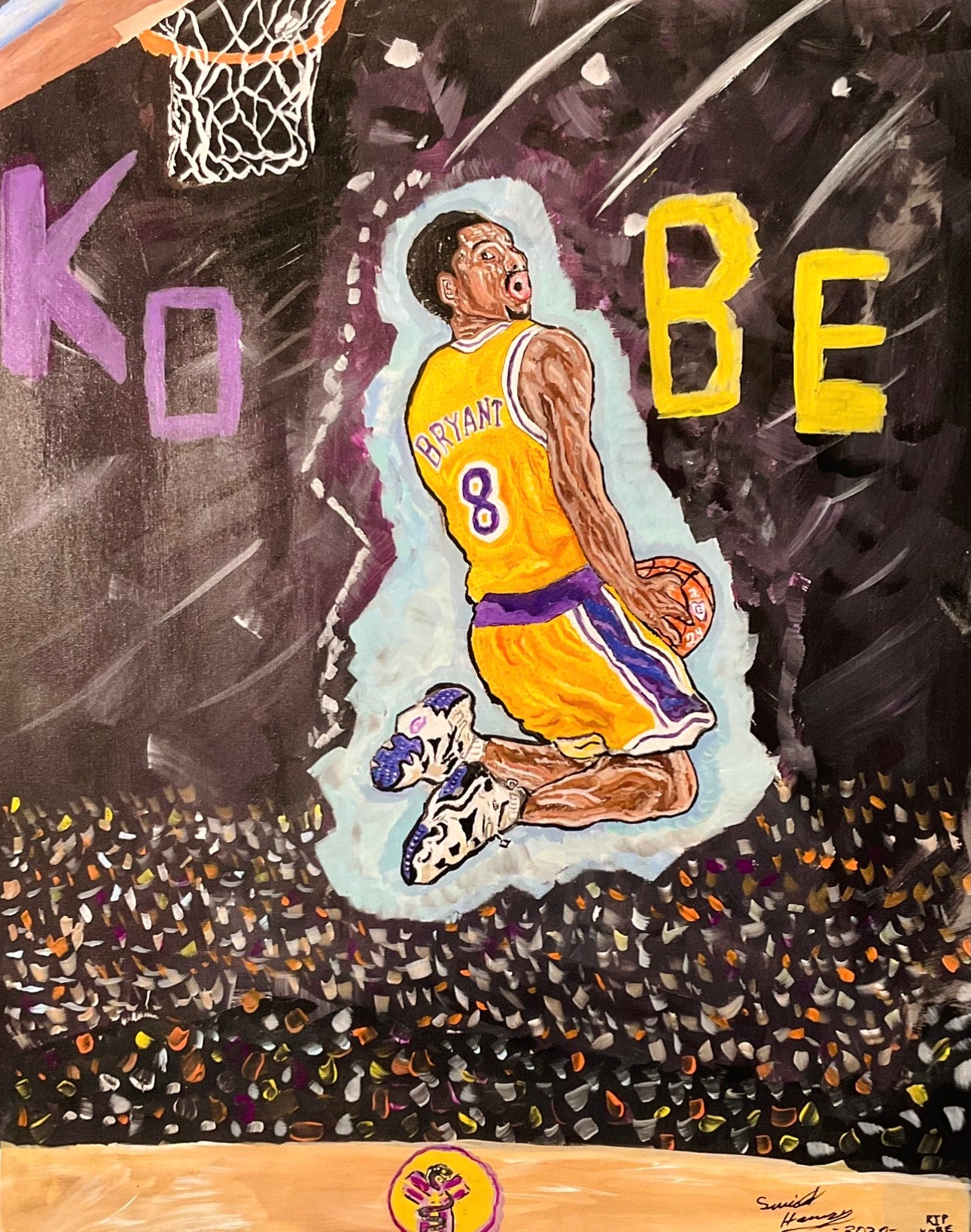 5x7 Kobe print – Art By Sergio